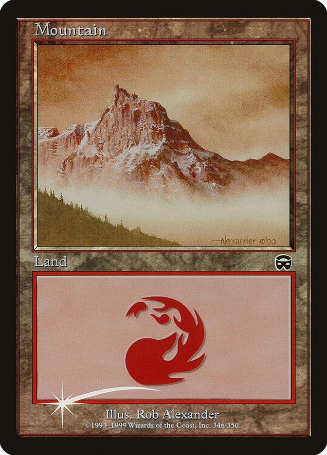 Image for Mountain (2000) (346) - Magic: The Gathering