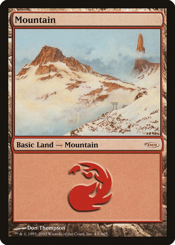 Image for Mountain (2005) (4) - Magic: The Gathering