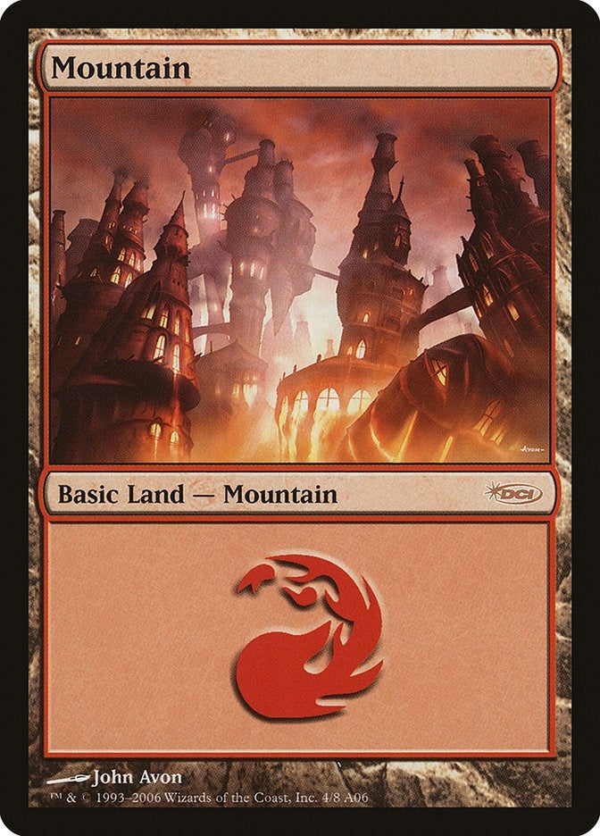 Image for Mountain (2006) (4) - Magic: The Gathering