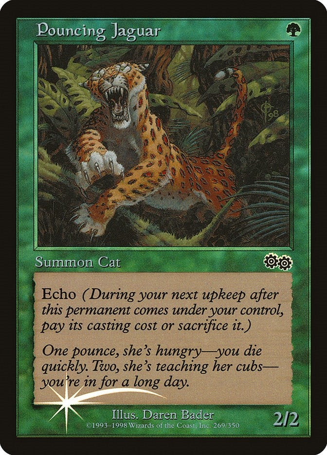 Image for Pouncing Jaguar (269) - Magic: The Gathering