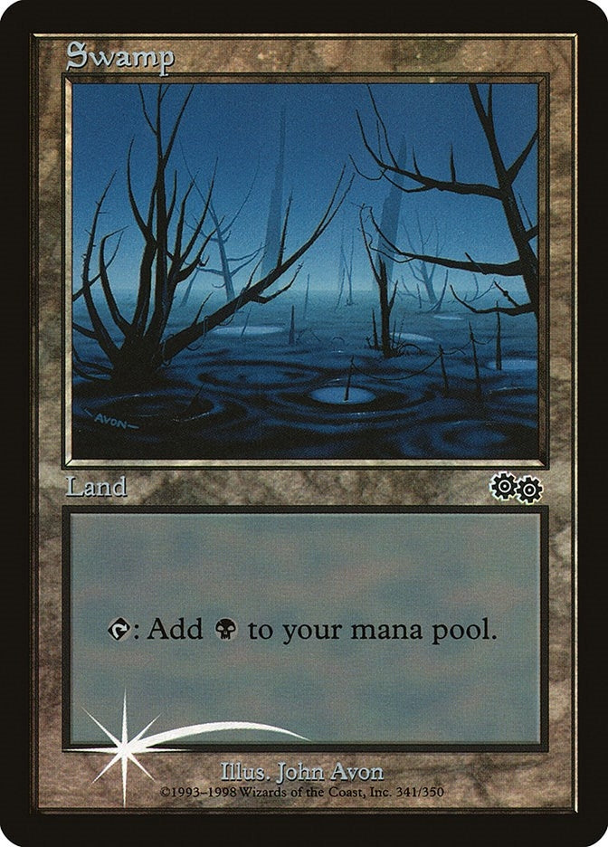 Image for Swamp (1999) (341) - Magic: The Gathering