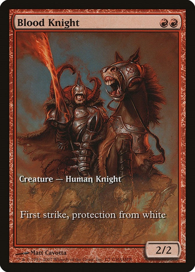 Image for Blood Knight (7) - Magic: The Gathering