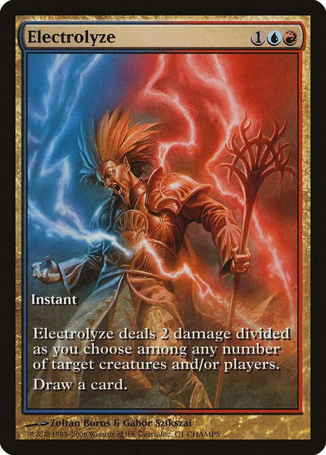 Image for Electrolyze (1) - Magic: The Gathering