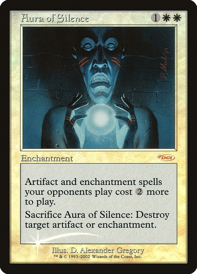 Image for Aura of Silence - Magic: The Gathering