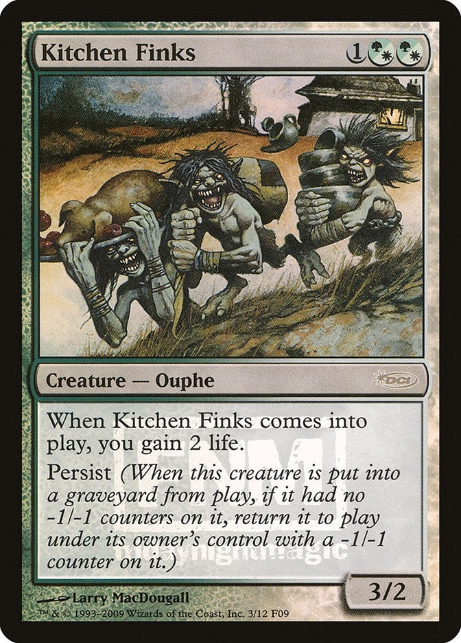 Image for Kitchen Finks (3) - Magic: The Gathering