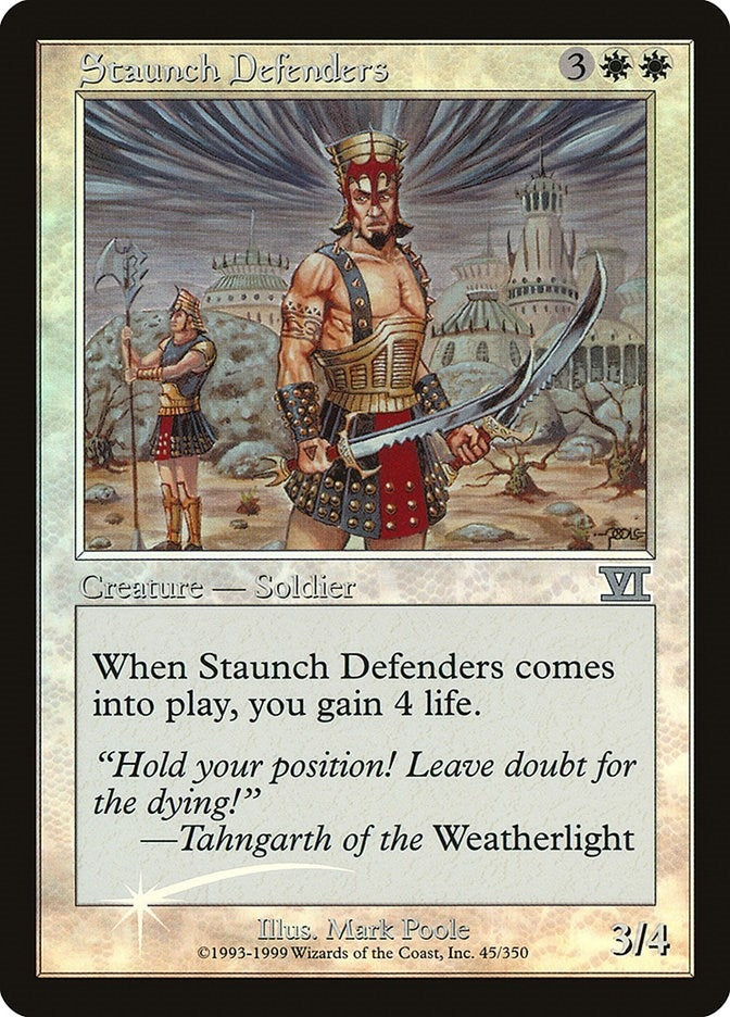 Image for Staunch Defenders (45) - Magic: The Gathering