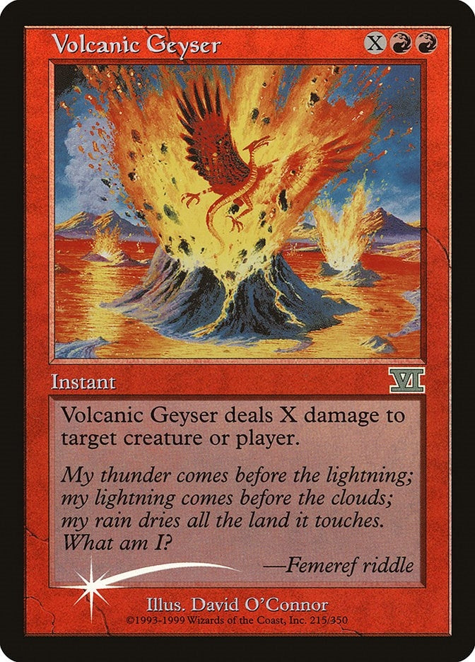 Image for Volcanic Geyser (215) - Magic: The Gathering