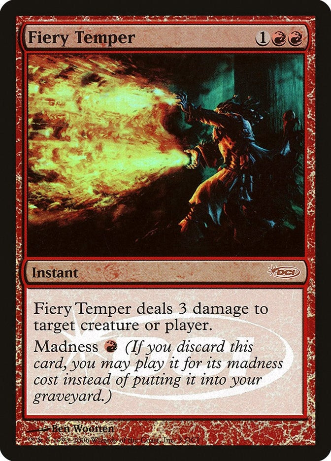 Image for Fiery Temper (3) - Magic: The Gathering