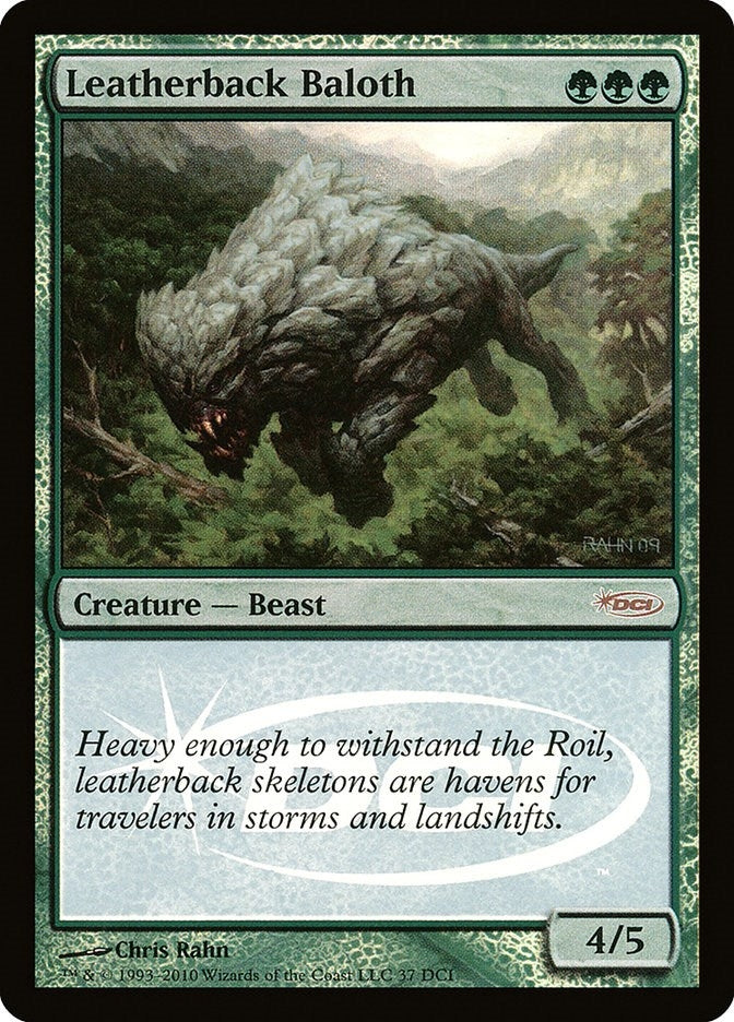Image for Leatherback Baloth (37) - Magic: The Gathering