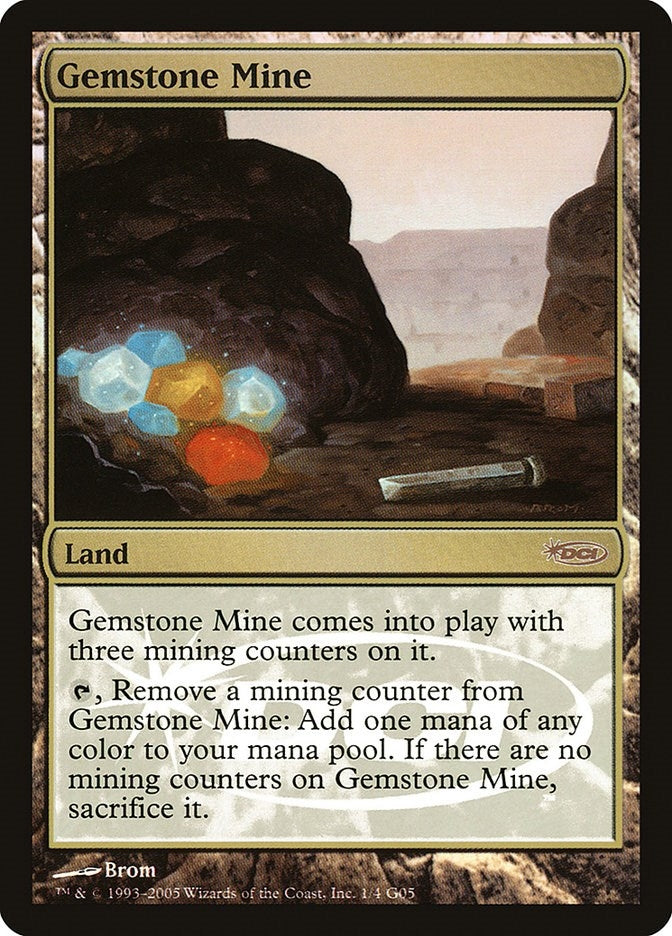 Image for Gemstone Mine (1) - Magic: The Gathering