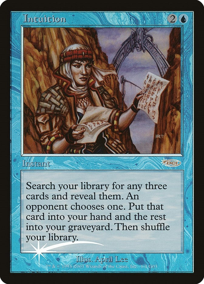 Image for Intuition (1) (JDG) - Magic: The Gathering