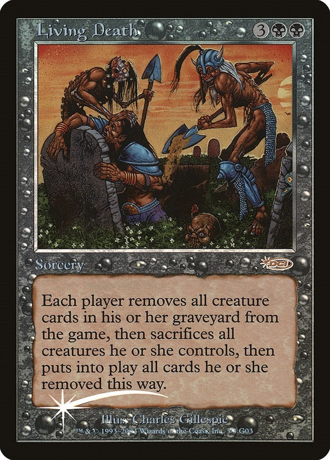Image for Living Death (3) - Magic: The Gathering