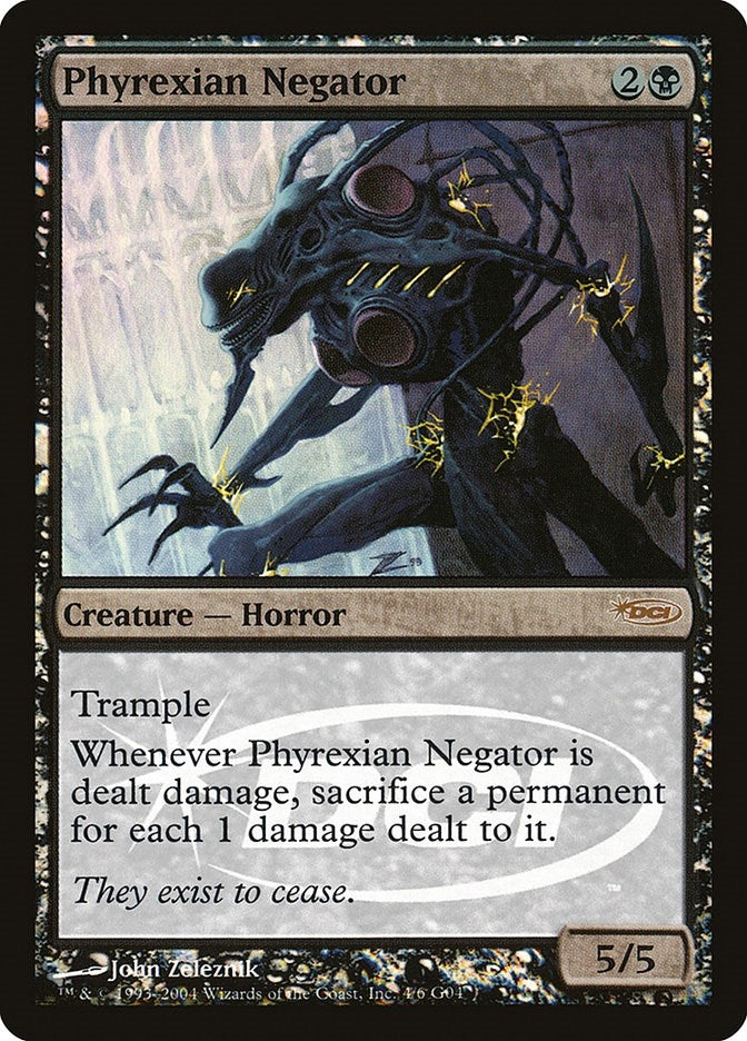 Image for Phyrexian Negator (4) (JDG) - Magic: The Gathering