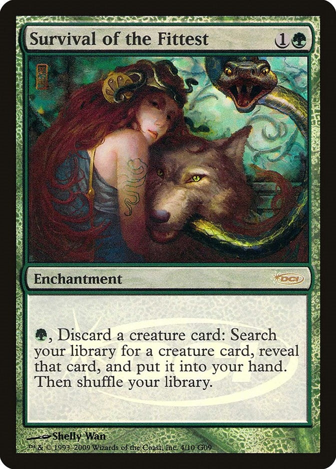 Image for Survival of the Fittest (4) (JDG) - Magic: The Gathering