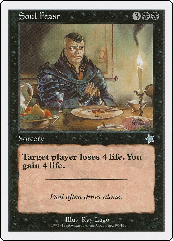 Image for Soul Feast (90) - Magic: The Gathering