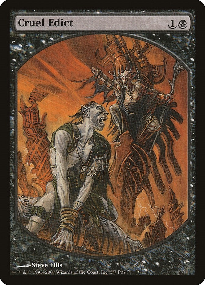 Image for Cruel Edict (5) - Magic: The Gathering