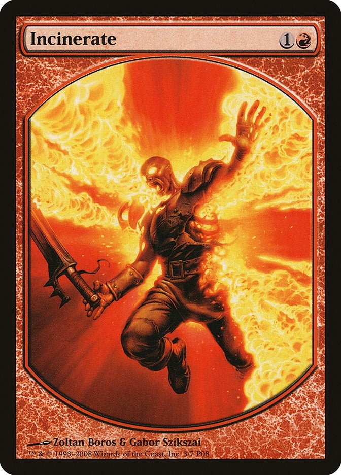 Image for Incinerate (3) - Magic: The Gathering