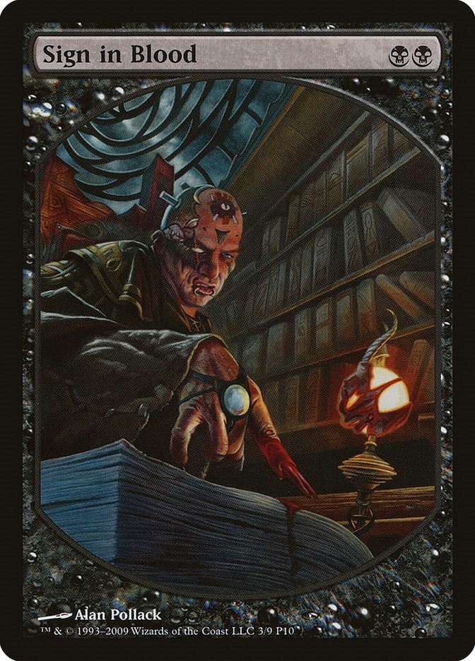 Image for Sign in Blood (3) - Magic: The Gathering