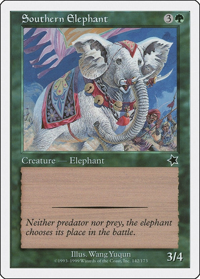 Image for Southern Elephant (142) - Magic: The Gathering