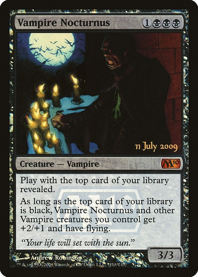 Image for Vampire Nocturnus (118) - Magic: The Gathering
