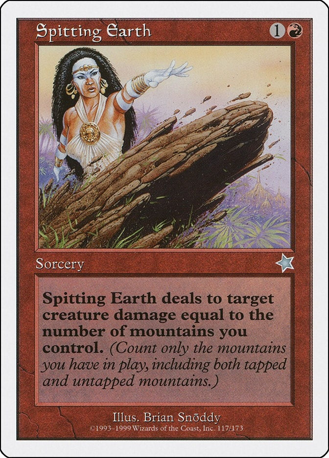 Image for Spitting Earth (117) - Magic: The Gathering
