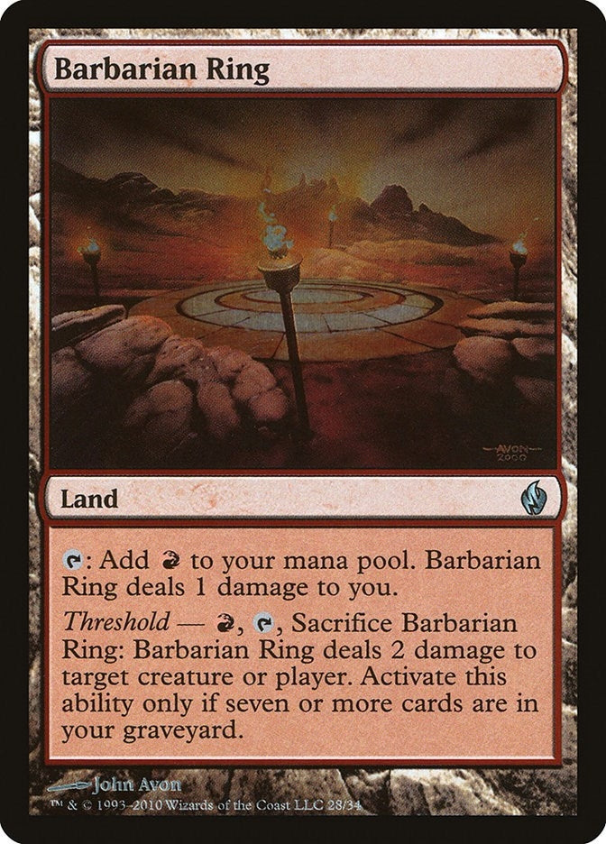 Image for Barbarian Ring (28) - Magic: The Gathering