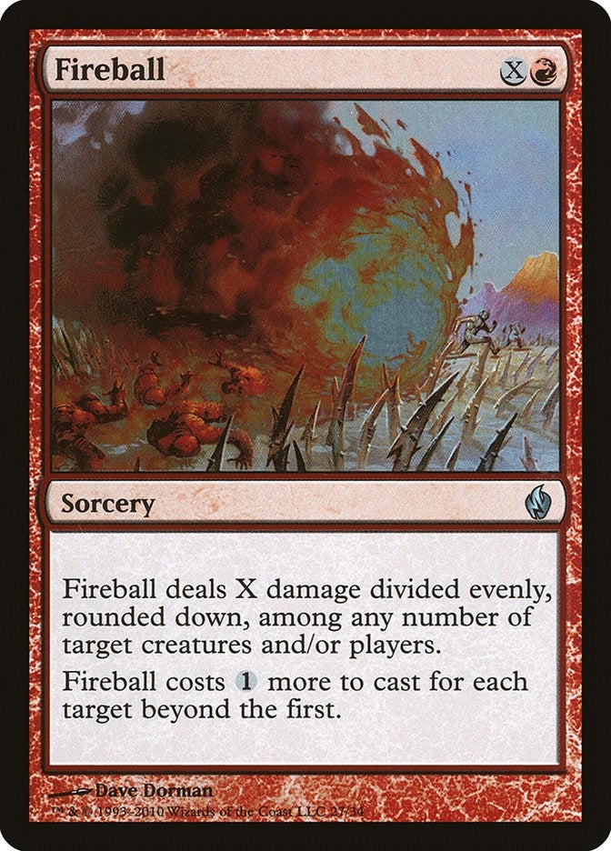 Image for Fireball (27) - Magic: The Gathering