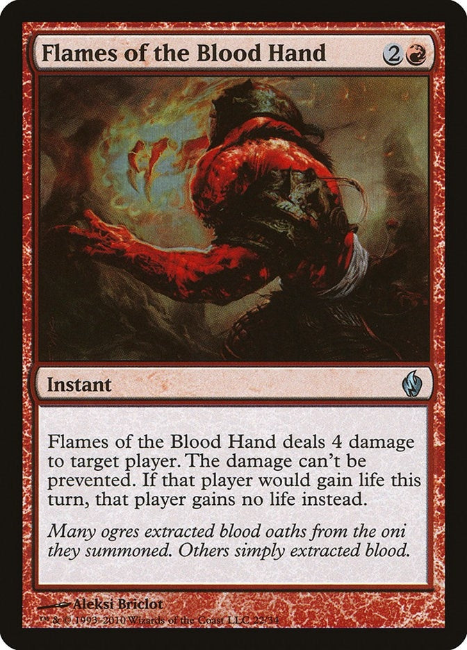 Image for Flames of the Blood Hand (22) - Magic: The Gathering
