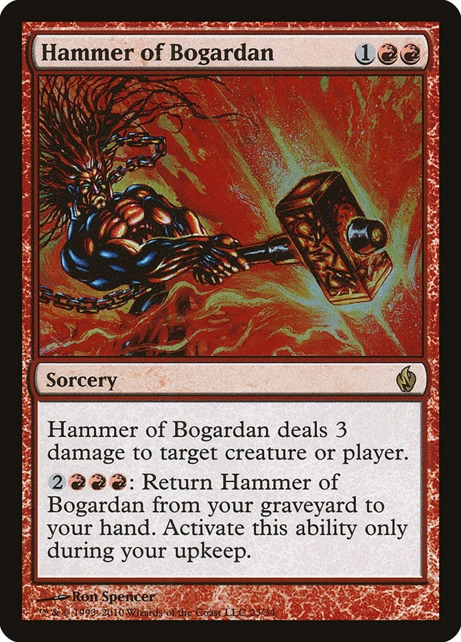 Image for Hammer of Bogardan (23) - Magic: The Gathering