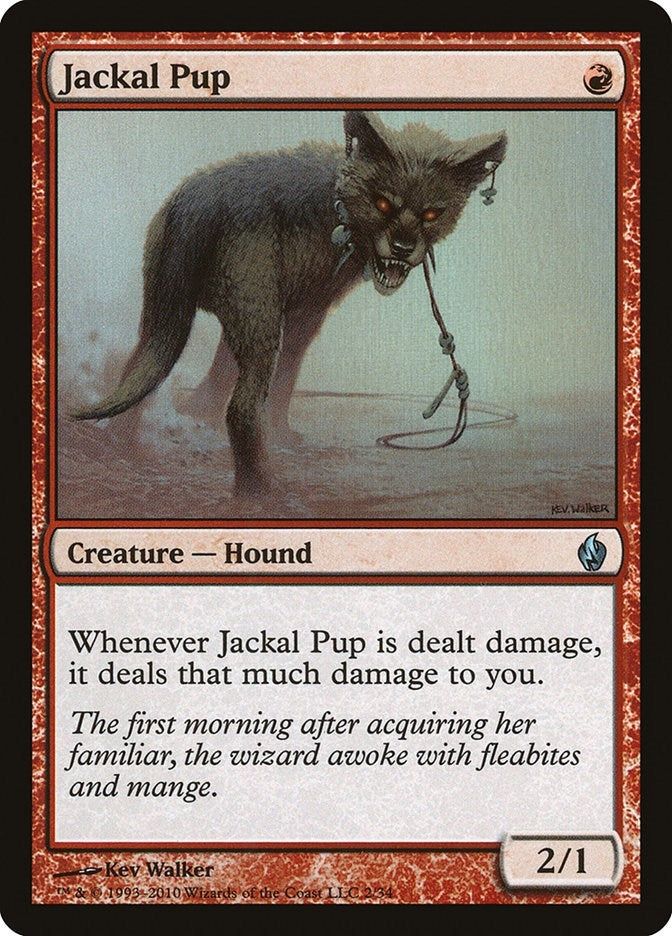 Image for Jackal Pup (2) - Magic: The Gathering