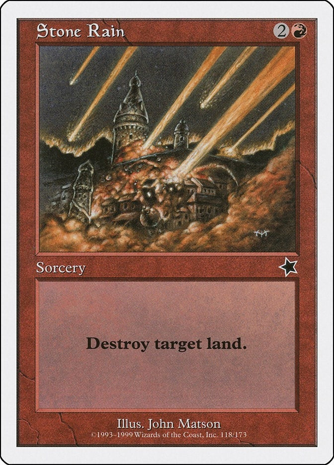 Image for Stone Rain (118) - Magic: The Gathering