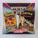 Pokemon TCG 2025 Mystery Power Box - 5 Booster Packs