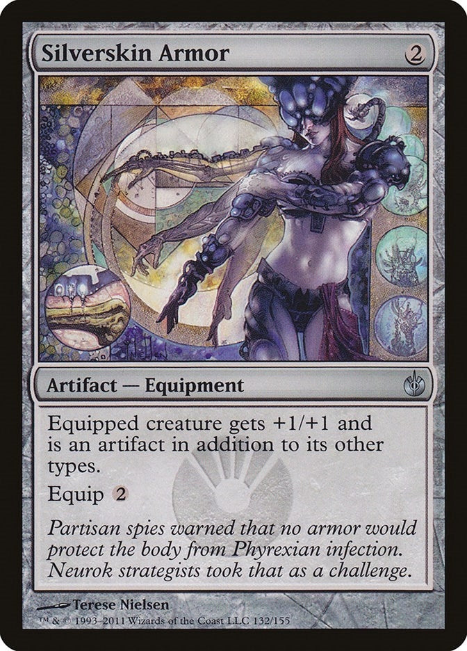 Image for Silverskin Armor (132) (MBS) - Magic: The Gathering