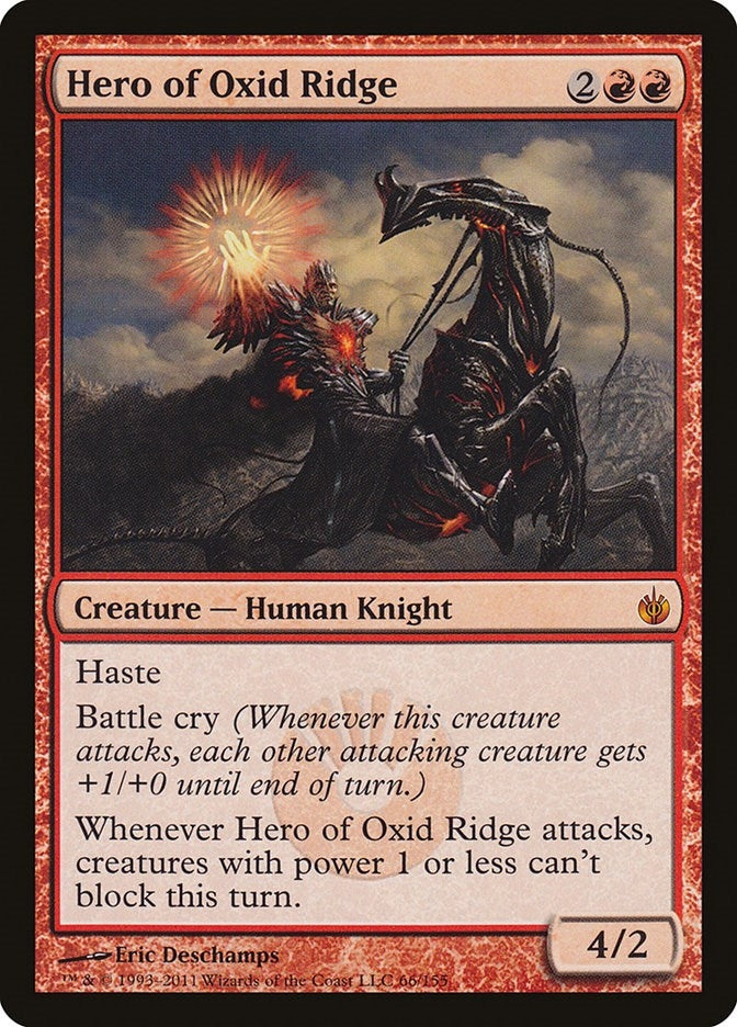 Image for Hero of Oxid Ridge (66) - Magic: The Gathering