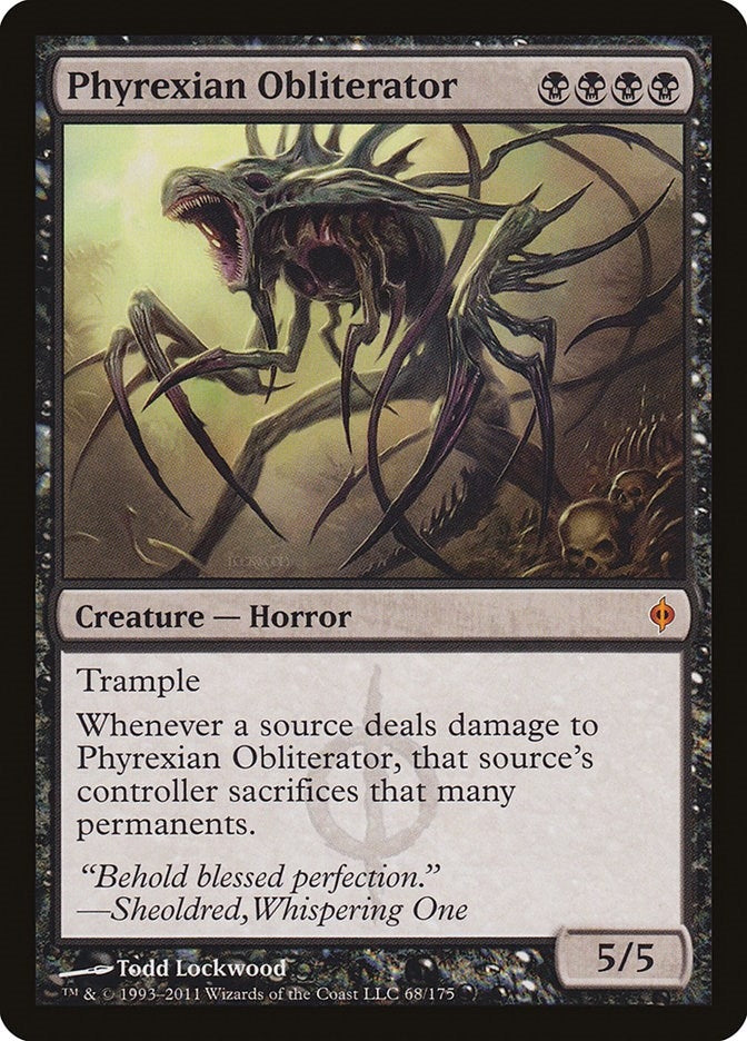 Image for Phyrexian Obliterator (68) (NPH) - Magic: The Gathering