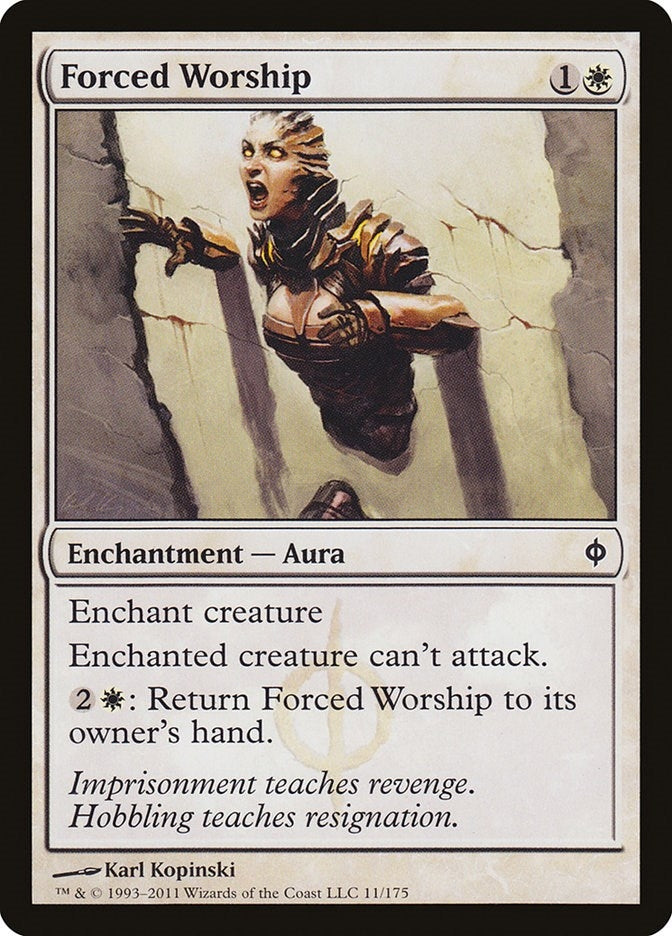 Image for Forced Worship (11) - Magic: The Gathering