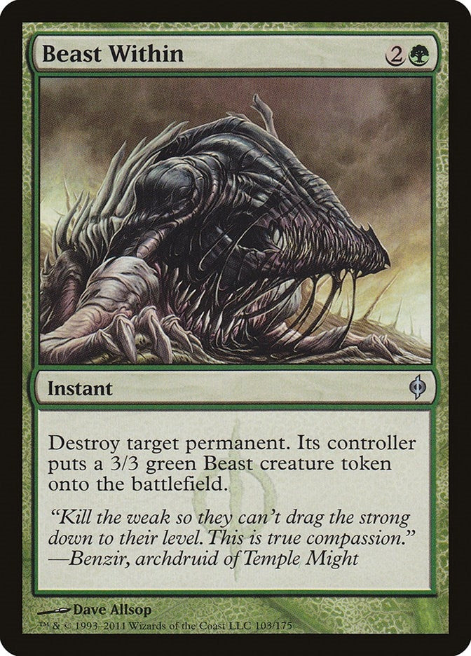 Image for Beast Within (103) - Magic: The Gathering