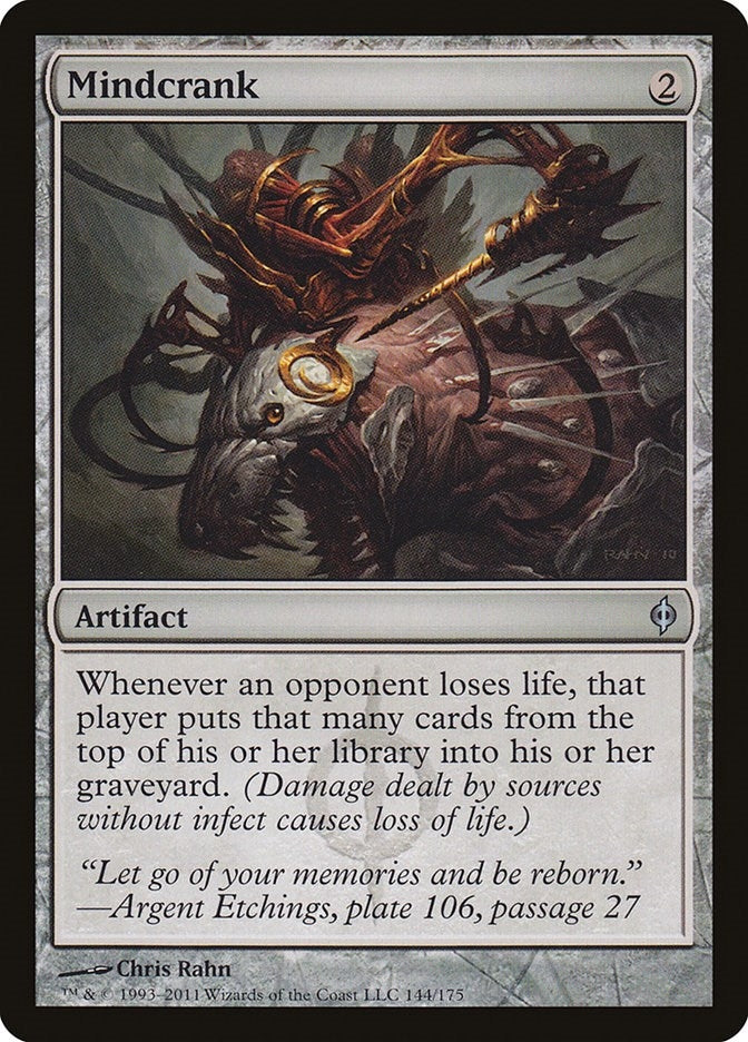 Image for Mindcrank (144) (NPH) - Magic: The Gathering