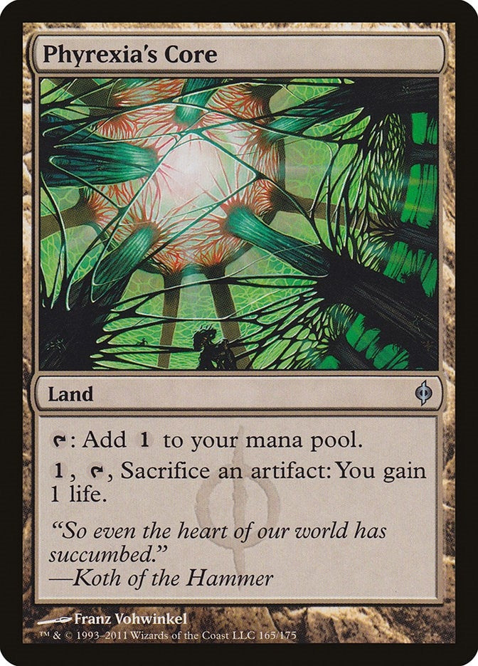 Image for Phyrexia's Core (165) - Magic: The Gathering