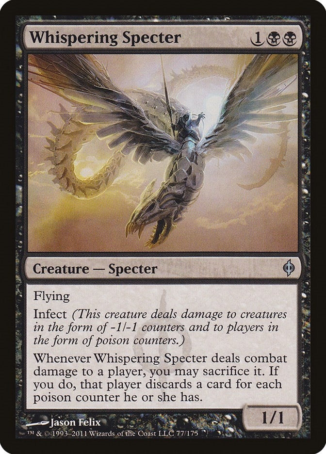 Image for Whispering Specter (77) (NPH) - Magic: The Gathering