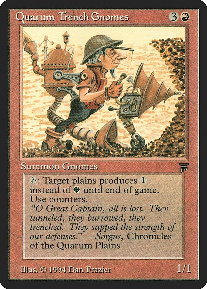 Image for Quarum Trench Gnomes - Magic: The Gathering