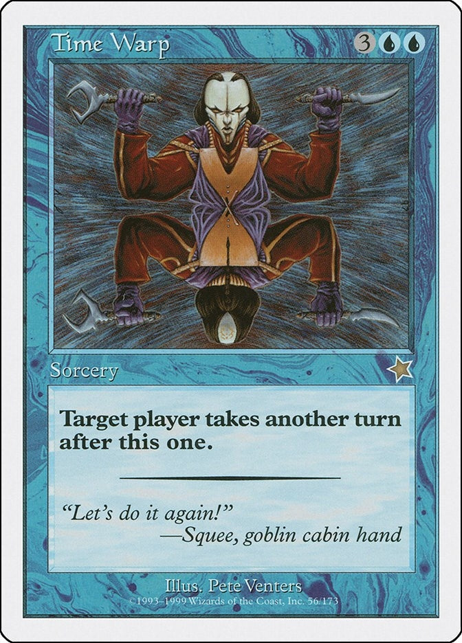 Image for Time Warp (56) - Magic: The Gathering