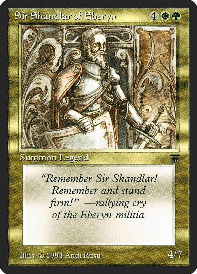 Image for Sir Shandlar of Eberyn - Magic: The Gathering