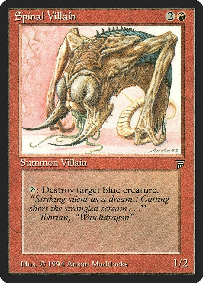 Image for Spinal Villain - Magic: The Gathering