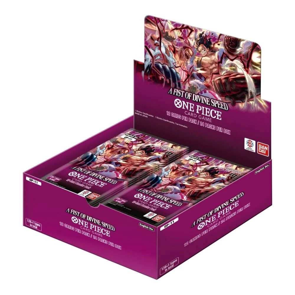 Bandai One Piece Card Game: A Fist Of Divine Speed OP-11 Booster Box