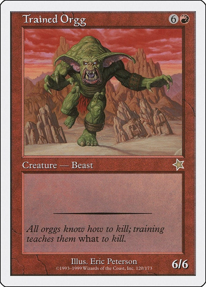 Image for Trained Orgg (120) - Magic: The Gathering