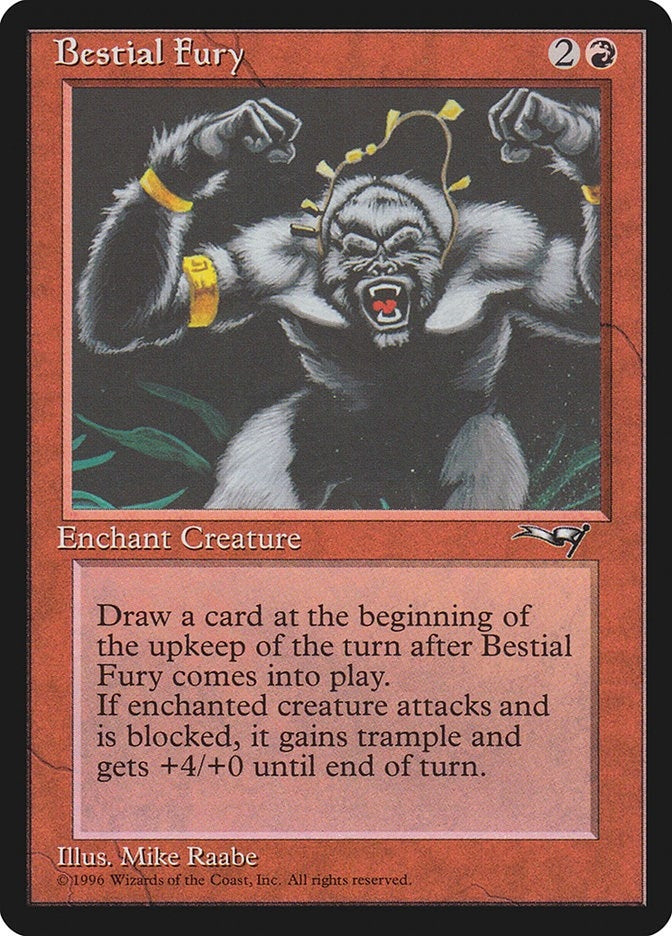 Image for Bestial Fury (100) - Magic: The Gathering