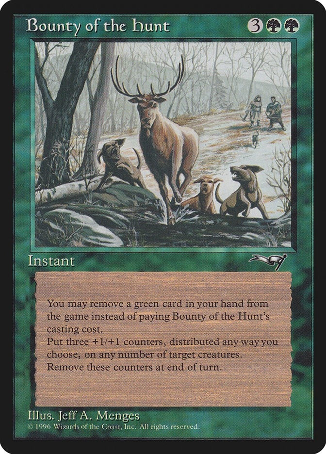 Image for Bounty of the Hunt - Magic: The Gathering