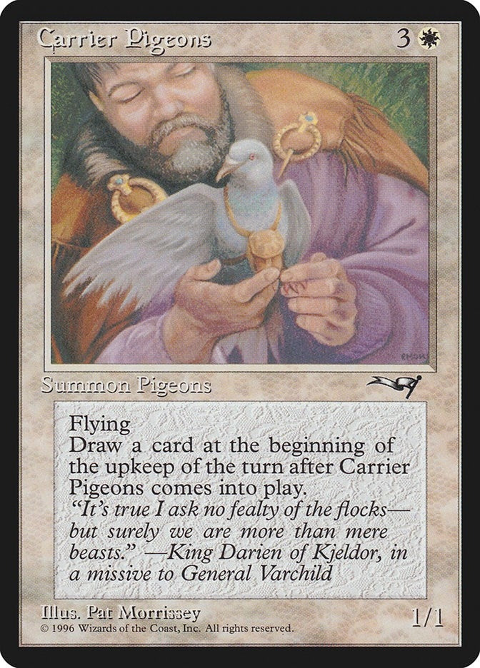 Image for Carrier Pigeons (Hand) (126) - Magic: The Gathering
