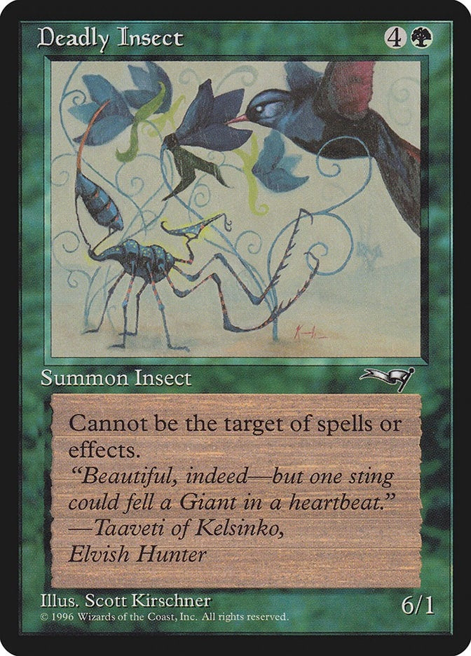 Image for Deadly Insect (Bird) (65) - Magic: The Gathering